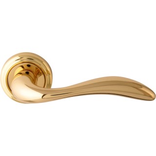 Дверная ручка на розетке 132 V Laguna Полированная латунь Дверная ручка на розетке 132 V Laguna Полированная латунь