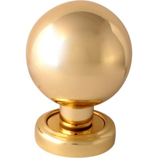 Ручка-кноб 261 Sfera 60 мм Полированная латунь (пара) Ручка-кноб 261 Sfera 60 мм Полированная латунь (пара)