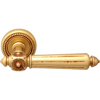 Дверная ручка на розетке 246 50L Nike Французское золото Дверная ручка на розетке 246 50L Nike Французское золото