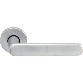 Дверная ручка на розетке 212R Solis Матовый хром Дверная ручка на розетке 212R Solis Матовый хром