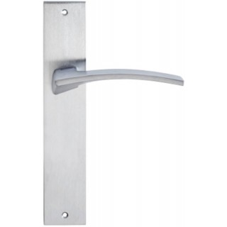 Дверная ручка на планке Forme 219/P06 Pass Elettra Матовый хром 