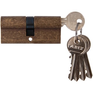 Цилиндр 70 35/35 5 ключей Античная бронза Цилиндр 70 35/35 5 ключей Античная бронза