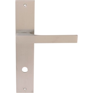 Дверная ручка на планке 289/Asti Wc Mariana Матовый хром