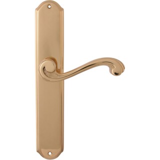 Дверная ручка на планке 225/131 Pass Cagliari Полированная латунь Дверная ручка на планке 225/131 Pass Cagliari Полированная латунь
