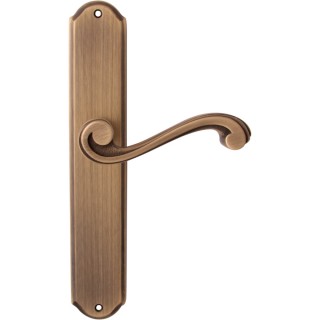 Дверная ручка на планке 225/131 Pass Cagliari Матовая бронза Дверная ручка на планке 225/131 Pass Cagliari Матовая бронза