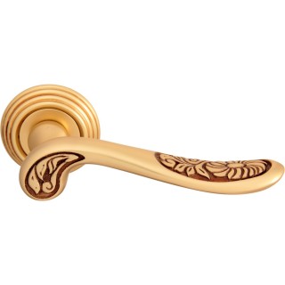 Дверная ручка на розетке Melodia 285P Daisy Французское золото Дверная ручка на розетке Melodia 285P Daisy Французское золото