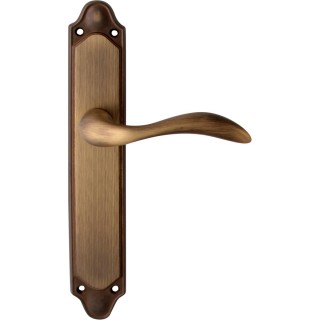 Дверная ручка на планке Melodia 132/158 Pass Laguna Матовая бронза Дверная ручка на планке Melodia 132/158 Pass Laguna Матовая бронза