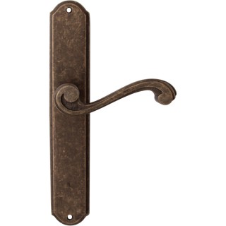 Дверная ручка на планке 225/131 Pass Cagliari Античная бронза Дверная ручка на планке 225/131 Pass Cagliari Античная бронза