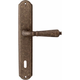 Дверная ручка на планке Melodia 130/131 Cab Antik Античная бронза Дверная ручка на планке Melodia 130/131 Cab Antik Античная бронза