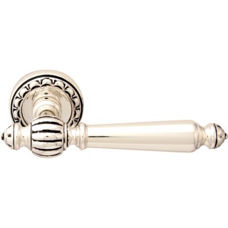 Дверная ручка на розетке 235 D Mirella Серебро 925 + черный Дверная ручка на розетке 235 D Mirella Серебро 925 + черный