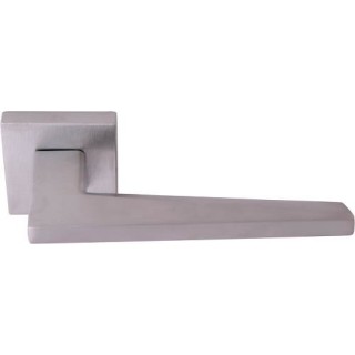 Дверная ручка на розетке Forme 185 K9 Paola Матовый хром FIXA