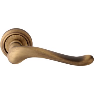 Дверная ручка на розетке Melodia 129 V Palma Матовая бронза Дверная ручка на розетке Melodia 129 V Palma Матовая бронза