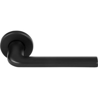 Дверная ручка на розетке Forme 133R Milly Черный матовый (50PVC) Дверная ручка на розетке Forme 133R Milly Черный матовый (50PVC)