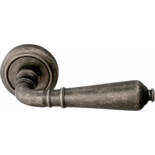 Дверная ручка на розетке 130 V Antik Античное серебро Дверная ручка на розетке 130 V Antik Античное серебро