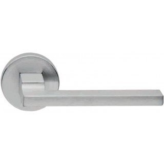 Дверная ручка на розетке Forme 204R Innova Матовый хром (FIXA)