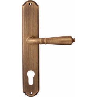 Дверная ручка на планке 130/131 Cyl Antik Матовая бронза Дверная ручка на планке 130/131 Cyl Antik Матовая бронза