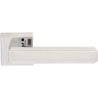 Дверная ручка на розетке 293K Alila Полированный хром (FIXA)