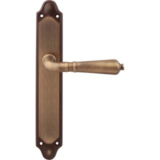Дверная ручка на планке 130/158 Pass Antik Матовая бронза Дверная ручка на планке 130/158 Pass Antik Матовая бронза