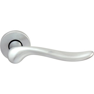 Дверная ручка на розетке Forme 118R Amalfi Матовый хром (50PVC) Дверная ручка на розетке Forme 118R Amalfi Матовый хром (50PVC)