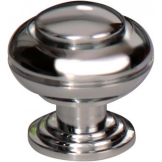 Мебельная ручка Melodia 806 CP Victorian 30x33 mm Полированный хром 