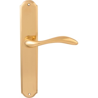 Дверная ручка на планке 132/131 Pass Laguna Полированная латунь Дверная ручка на планке 132/131 Pass Laguna Полированная латунь