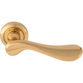 Дверная ручка на розетке Melodia 119V Mira Полированная латунь Дверная ручка на розетке Melodia 119V Mira Полированная латунь