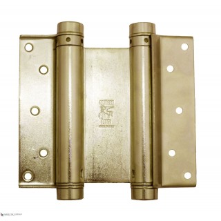 101AO200H Дверная петля барная пружинная двусторонняя ALDEGHI 200x59x67 мм полированная латунь