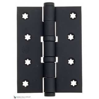 136NO403 Петля дверная универсальная ALDEGHI PREMIUM 102x76x3 матовый черный