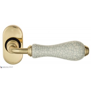 Дверная ручка для профильных дверей Venezia COLOSSEO EP полированная латунь