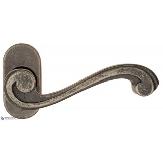 Дверная ручка для профильных дверей Venezia VIVALDI EP античное серебро