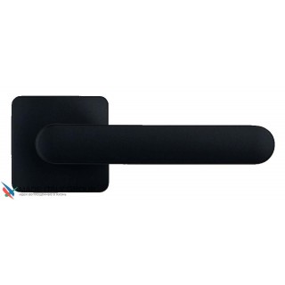 Дверная ручка на квадратном основании COLOMBO ONEQ CC21RSB-C03 матовый черный