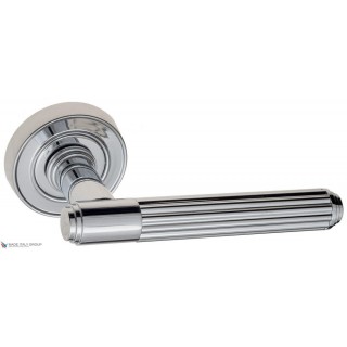 Дверная ручка Venezia "EXA TUBE" D6 полированный хром