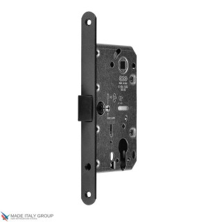 B01103.50.93 Замок межкомнатный (тех. упак.) под цилиндр AGB MEDIANA EVOLUTION (черный) B01103.50.93 Замок межкомнатный (тех. упак.) под цилиндр AGB MEDIANA EVOLUTION (черный)
