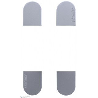 Колпачки для петель К2760, цвет МАТОВЫЙ ХРОМ (4 шт.)