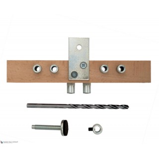 4CA86REG20.01 Шаблон для установки ввертных петель Ø20 для стандартных дверей 4CA86REG20.01 Шаблон для установки ввертных петель Ø20 для стандартных дверей