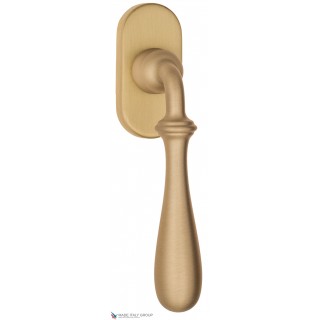 Ручка оконная Fratelli Cattini "RETRO" FW 7-SB матовое золото