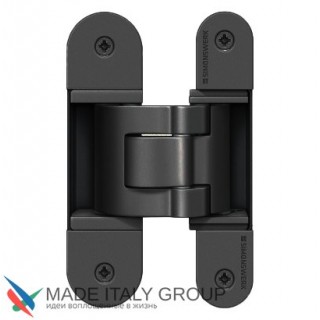 Петля скрытая универсальная TECTUS TE 311 3D FVZ44 до 60 кг SIMONSWERK (RAL9005) черный