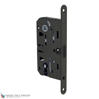 B06103.50.93 Замок межкомнатный (тех. упак.) под цилиндр AGB MEDIANA POLARIS (черный)