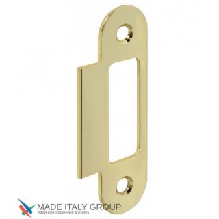 B01402.14.03 Ответная планка с квадратным язычком (под пласт. вкладыш Easy Matic)(золото) B01402.14.03 Ответная планка с квадратным язычком (под пласт. вкладыш Easy Matic)(золото)