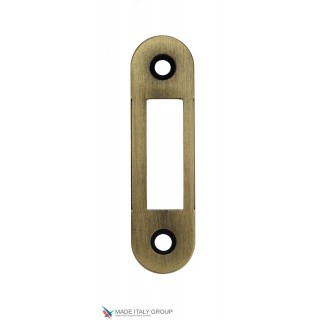 B01402.90.12 Ответная планка без языка (под пласт. вкладыш Easy Matic B01402.16/17)(античная бронза) B01402.90.12 Ответная планка без языка (под пласт. вкладыш Easy Matic B01402.16/17)(античная бронза)