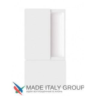 В30000.00.FM Ручка WAVE для распашных дверей без замка (белый) В30000.00.FM Ручка WAVE для распашных дверей без замка (белый)