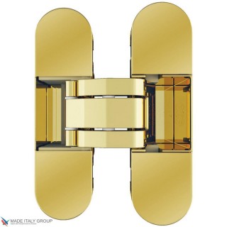 E30200.03.03 Петля скрытой установки AGB ECLIPSE 2.0 (полированная латунь) + комплект накладок E30200.03.03 Петля скрытой установки AGB ECLIPSE 2.0 (полированная латунь) + комплект накладок