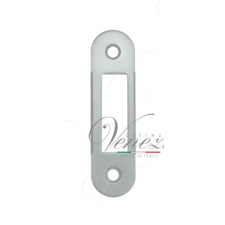 B01000.40.34 Ответная планка без язычка короткая (матовый хром) B01000.40.34 Ответная планка без язычка короткая (матовый хром)