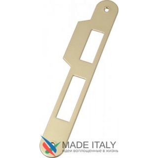 B01000.05.03 Ответная планка длинная с язычком прямым (золото) B01000.05.03 Ответная планка длинная с язычком прямым (золото)