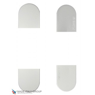 Колпачки для петель К6300, цвет МАТОВЫЙ ХРОМ (4 шт.)