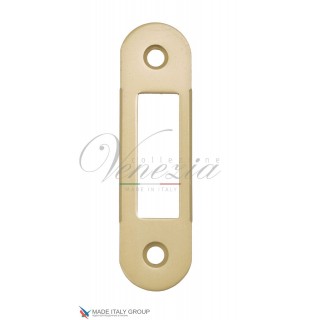 B01402.11.03 Ответная планка без языка (под пласт. вкладыш Easy Matic B01402.16/17) (золото) B01402.11.03 Ответная планка без языка (под пласт. вкладыш Easy Matic B01402.16/17) (золото)