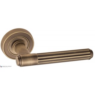 Дверная ручка Venezia "EXA TUBE" D6 матовая бронза