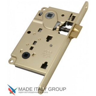 B01013.50.03 Замок межкомнатный (тех. упак.) WC защёлка вверху AGB CENTRO (золото) B01013.50.03 Замок межкомнатный (тех. упак.) WC защёлка вверху AGB CENTRO (золото)