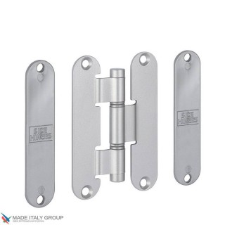 Петля карточная универсальная К27, цвет матовый хром (140CS120)