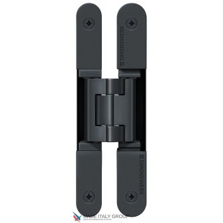 Петля скрытая универсальная TECTUS TE 240 3D N до 60 кг SIMONSWERK (RAL9005/SW107) матовый черный